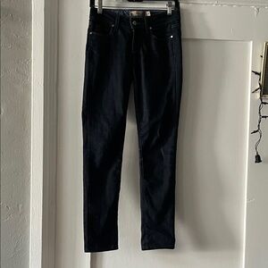 PAIGE Dark Blue Women's Skinny Jeans